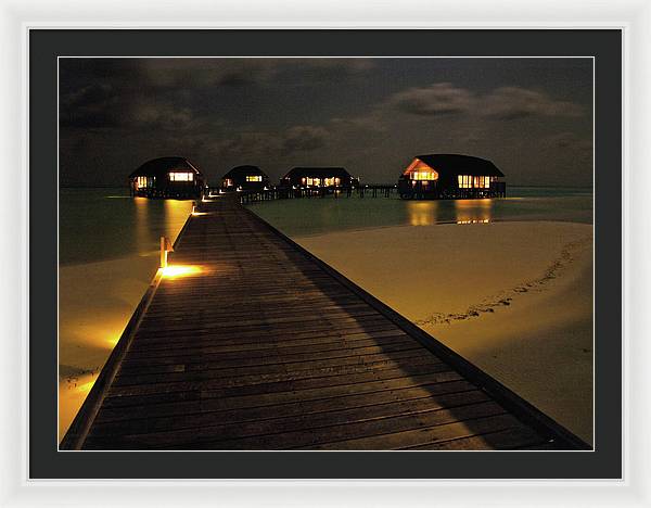 Cocoa Island, Maldives / Art Photo - Framed Print