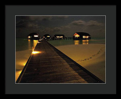 Cocoa Island, Maldives / Art Photo - Framed Print