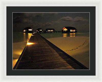 Cocoa Island, Maldives / Art Photo - Framed Print