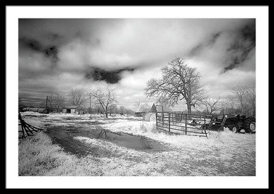 Coleman County, Texas / Art Photo - Framed Print