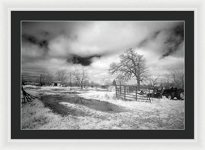 Coleman County, Texas / Art Photo - Framed Print