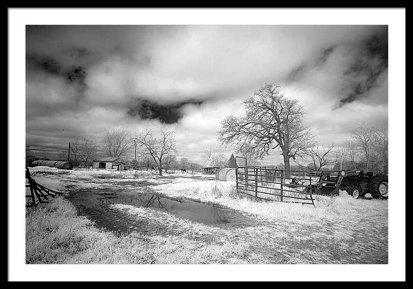 Coleman County, Texas / Art Photo - Framed Print