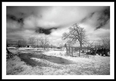 Coleman County, Texas / Art Photo - Framed Print