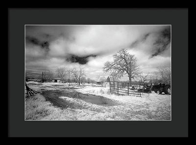 Coleman County, Texas / Art Photo - Framed Print