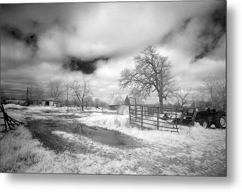 Coleman County, Texas / Art Photo - Metal Print