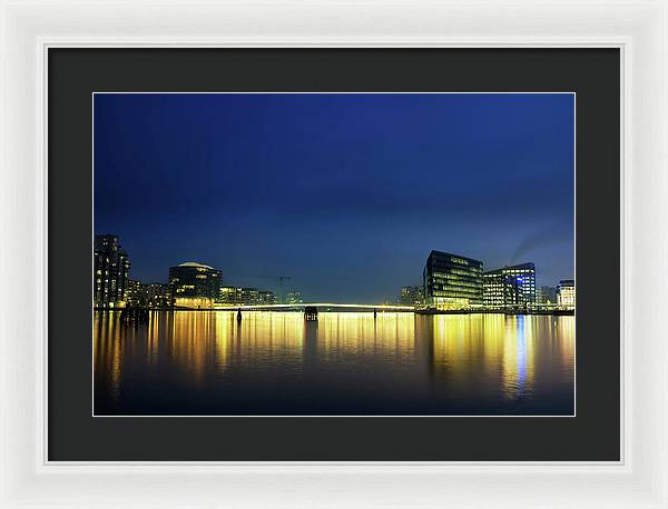 Copenhagen Harbor / Art Photo - Framed Print