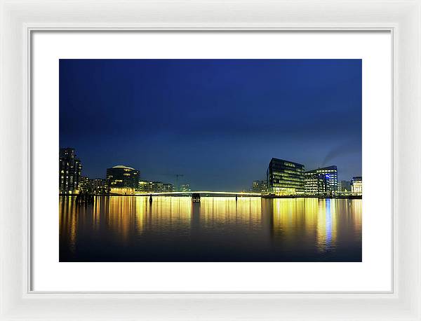 Copenhagen Harbor / Art Photo - Framed Print