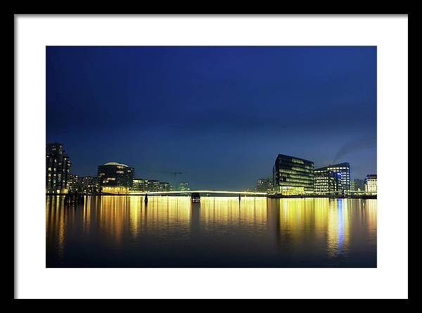 Copenhagen Harbor / Art Photo - Framed Print