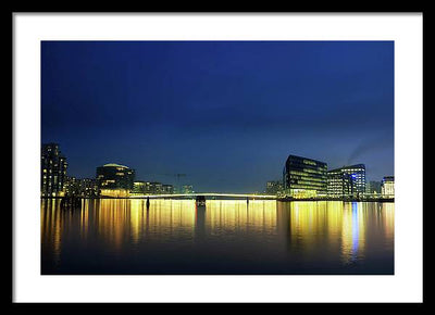 Copenhagen Harbor / Art Photo - Framed Print