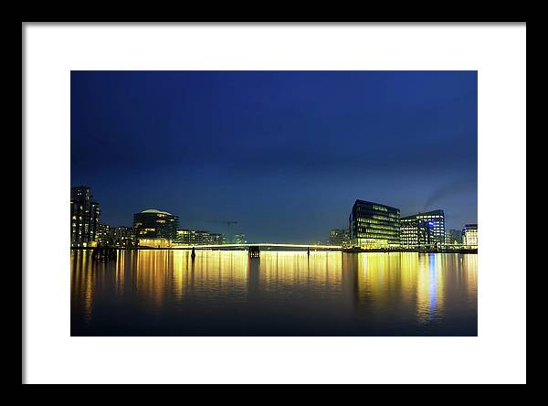 Copenhagen Harbor / Art Photo - Framed Print