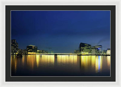 Copenhagen Harbor / Art Photo - Framed Print