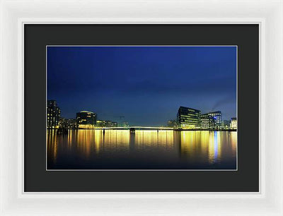 Copenhagen Harbor / Art Photo - Framed Print