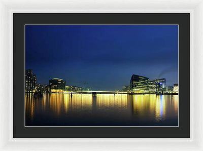 Copenhagen Harbor / Art Photo - Framed Print