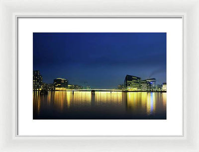 Copenhagen Harbor / Art Photo - Framed Print