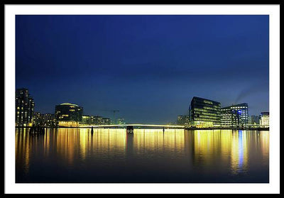 Copenhagen Harbor / Art Photo - Framed Print