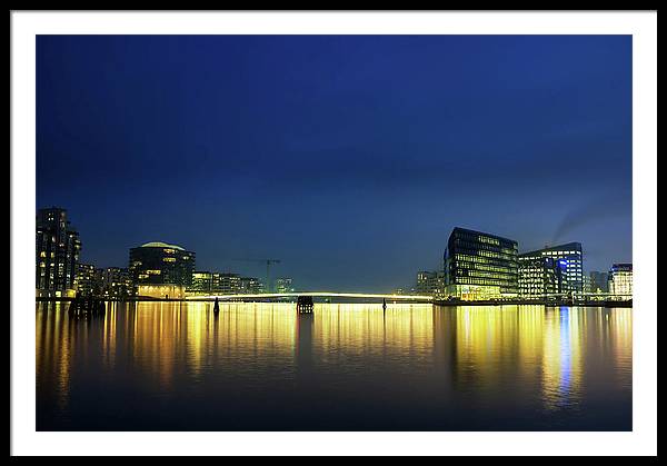 Copenhagen Harbor / Art Photo - Framed Print