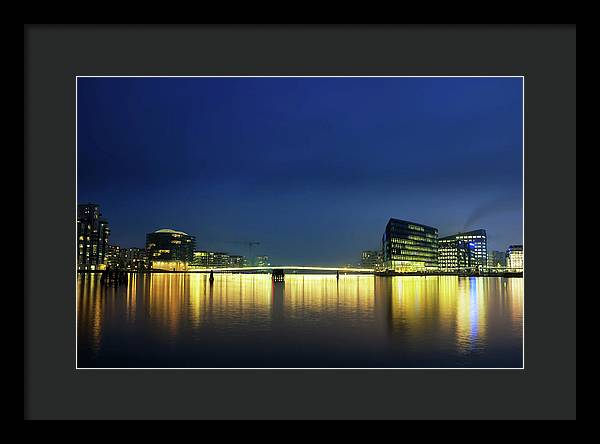 Copenhagen Harbor / Art Photo - Framed Print