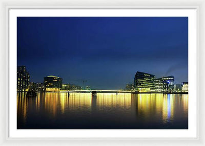 Copenhagen Harbor / Art Photo - Framed Print