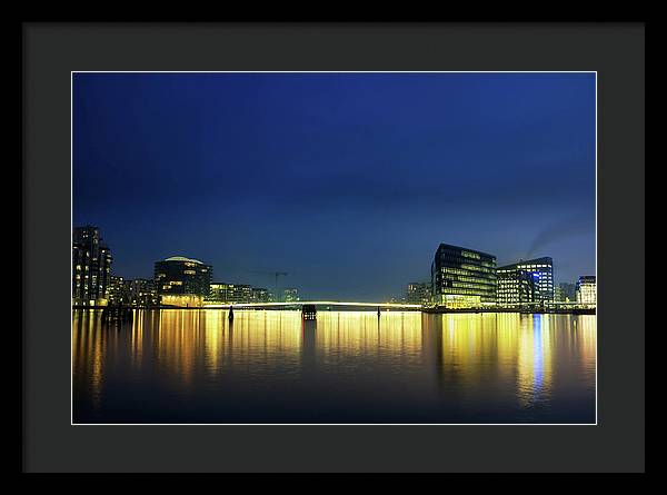 Copenhagen Harbor / Art Photo - Framed Print