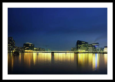 Copenhagen Harbor / Art Photo - Framed Print