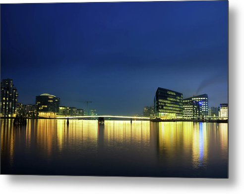 Copenhagen Harbor / Art Photo - Metal Print