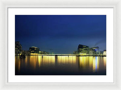 Copenhagen Harbor / Art Photo - Framed Print