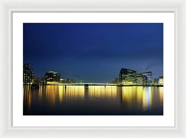 Copenhagen Harbor / Art Photo - Framed Print