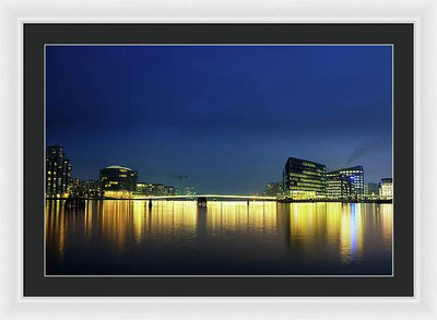 Copenhagen Harbor / Art Photo - Framed Print