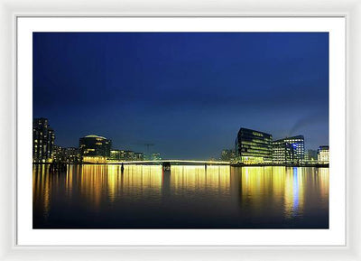 Copenhagen Harbor / Art Photo - Framed Print