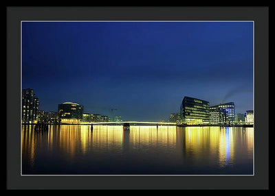 Copenhagen Harbor / Art Photo - Framed Print