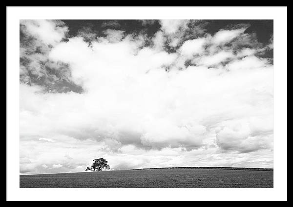 Country View, United Kingdom / Art Photo - Framed Print