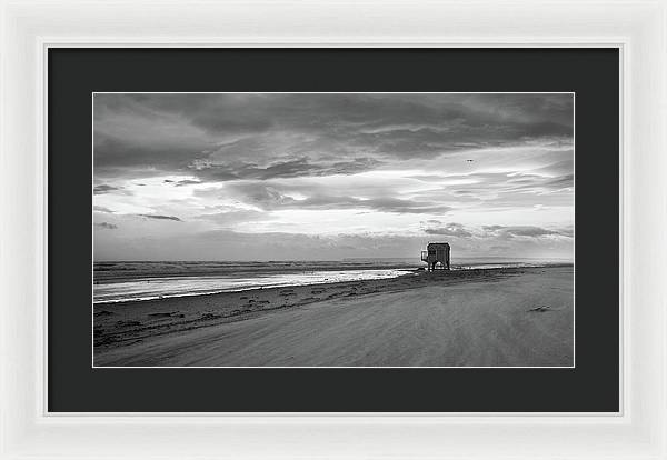 Coup de Vent, Port la Nouvelle, France / Art Photo - Framed Print