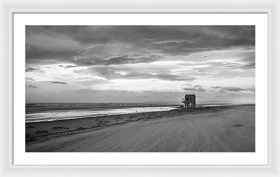 Coup de Vent, Port la Nouvelle, France / Art Photo - Framed Print