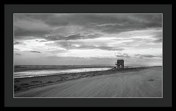 Coup de Vent, Port la Nouvelle, France / Art Photo - Framed Print