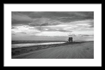 Coup de Vent, Port la Nouvelle, France / Art Photo - Framed Print