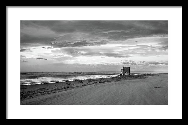 Coup de Vent, Port la Nouvelle, France / Art Photo - Framed Print