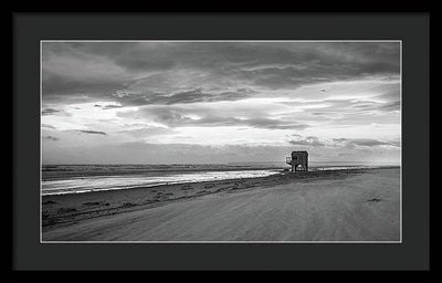 Coup de Vent, Port la Nouvelle, France / Art Photo - Framed Print