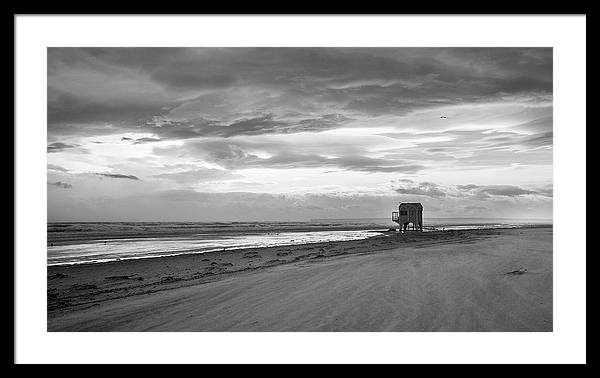 Coup de Vent, Port la Nouvelle, France / Art Photo - Framed Print