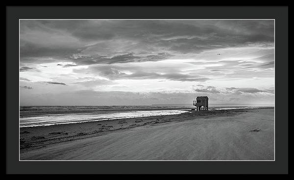 Coup de Vent, Port la Nouvelle, France / Art Photo - Framed Print