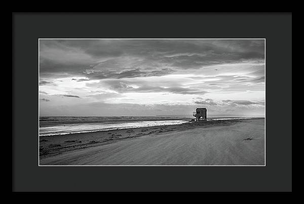 Coup de Vent, Port la Nouvelle, France / Art Photo - Framed Print