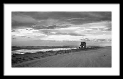 Coup de Vent, Port la Nouvelle, France / Art Photo - Framed Print