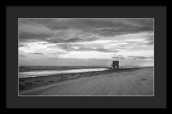 Coup de Vent, Port la Nouvelle, France / Art Photo - Framed Print