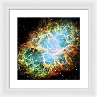 Crab Nubula / Art Photo - Framed Print