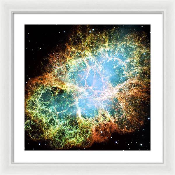 Crab Nubula / Art Photo - Framed Print