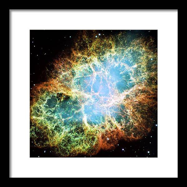 Crab Nubula / Art Photo - Framed Print