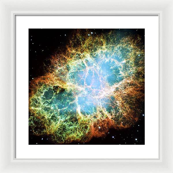 Crab Nubula / Art Photo - Framed Print