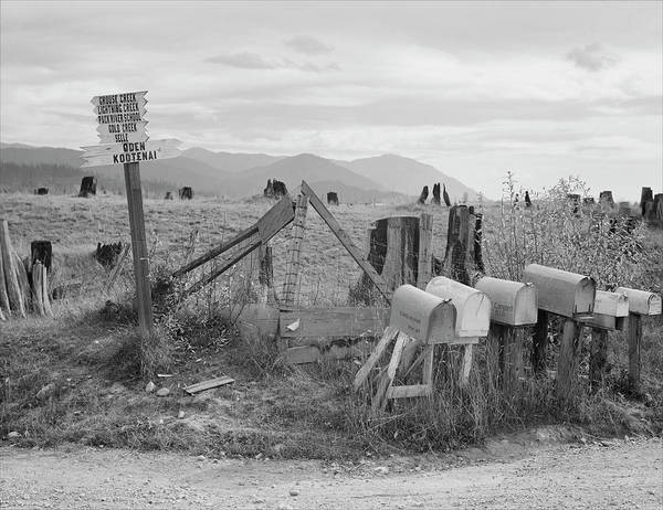 Crossroads, Boundary County, Idaho / Art Photo - Art Print