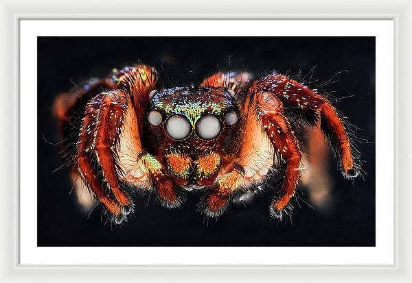 Cuvette Spider / Art Photo - Framed Print