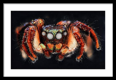 Cuvette Spider / Art Photo - Framed Print