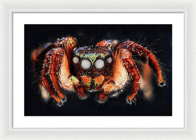 Cuvette Spider / Art Photo - Framed Print